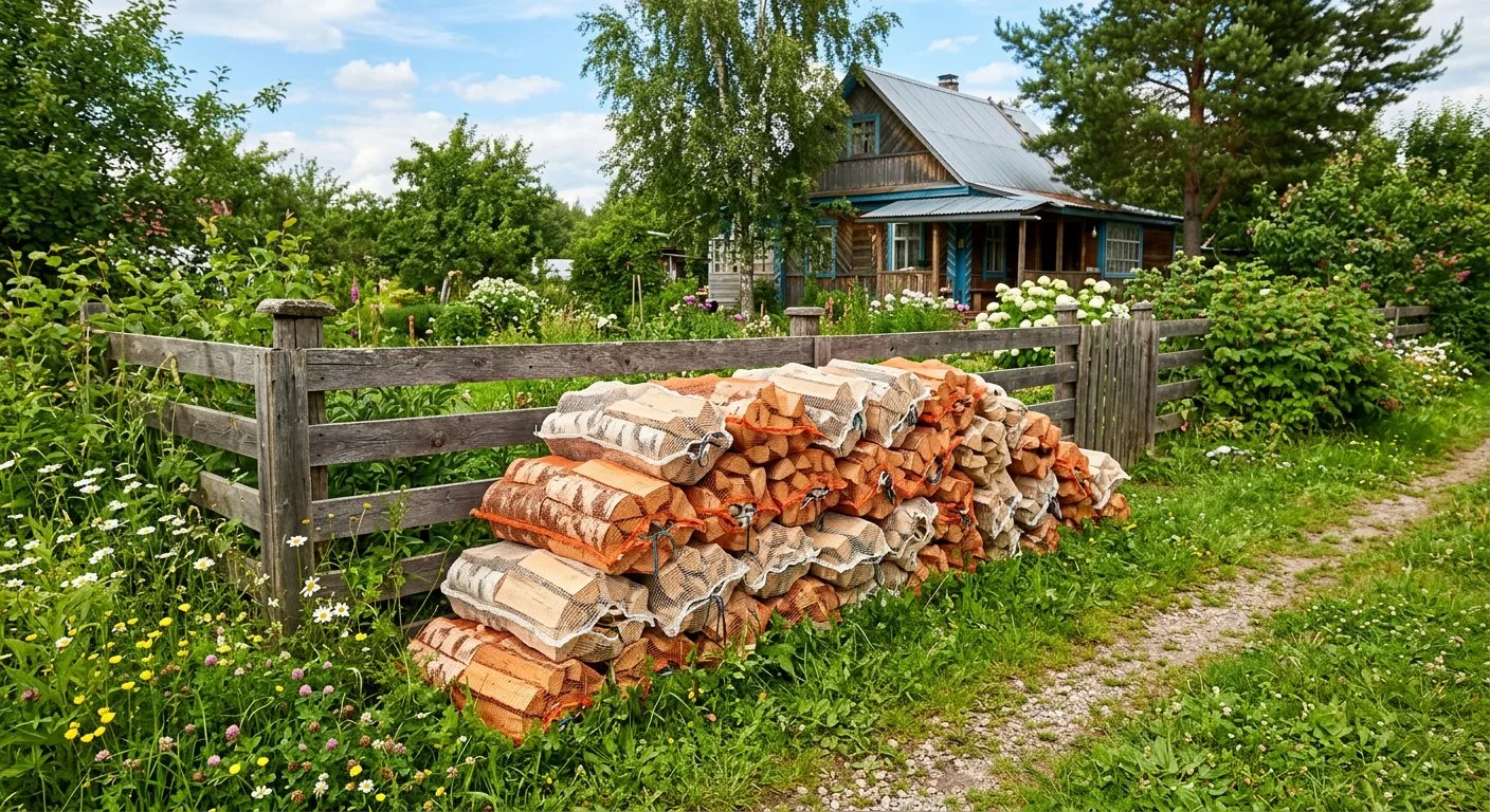 Дрова для дачи в Быкове